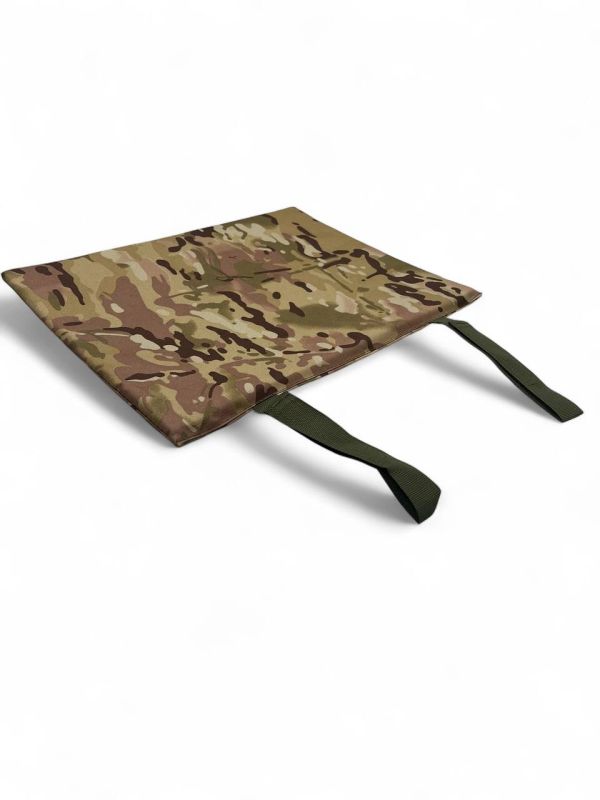 Tactical seat, bolster 30x40x1 cm color Multicam