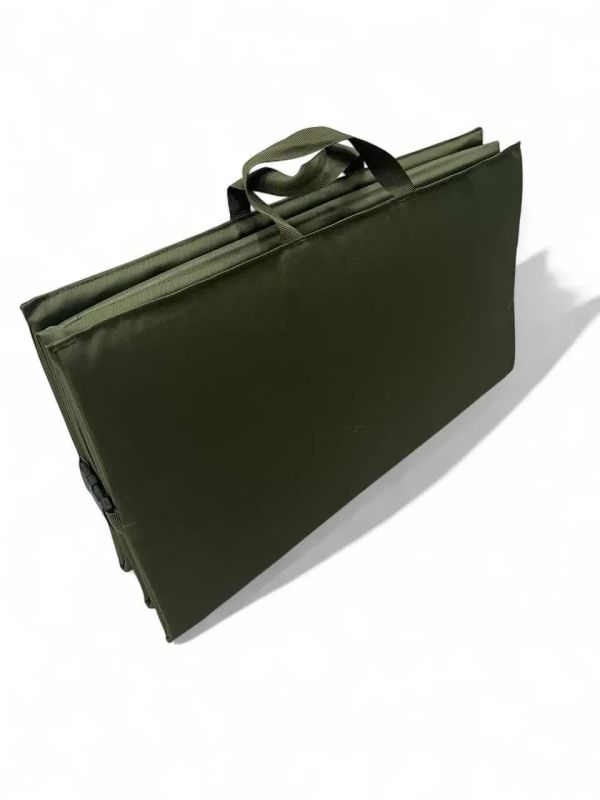 Wojskowa mata taktyczna, 6 sekcji, 175x57x1 cm, oliwkowa