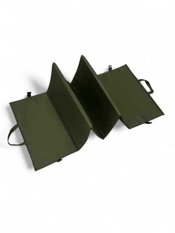Wojskowa mata taktyczna, 6 sekcji, 175x57x1 cm, oliwkowa