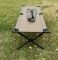 Folding army bad size 206x72 cm with pocket and cover Olive