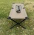 Folding army bad size 206x72 cm with pocket and cover Olive